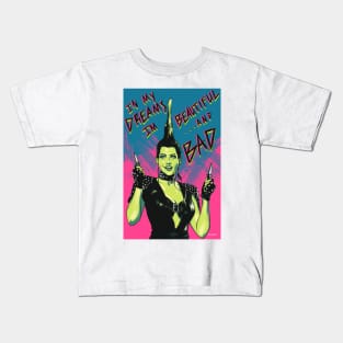 Dream Warrior Taryn White Movie Art Kids T-Shirt